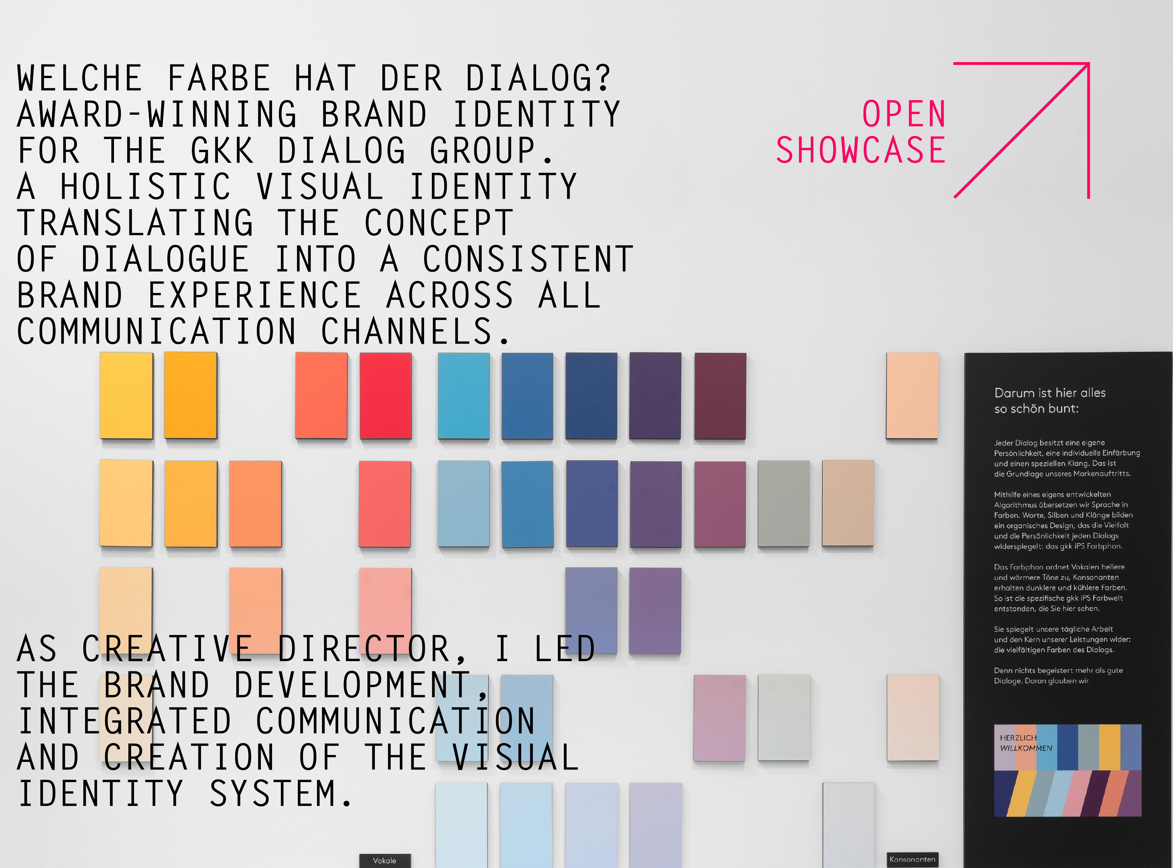 Award-winning brand identity, creative direction and integrated communication project